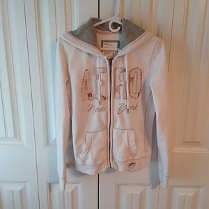 Aeropostale zip up hooded sweatshirt